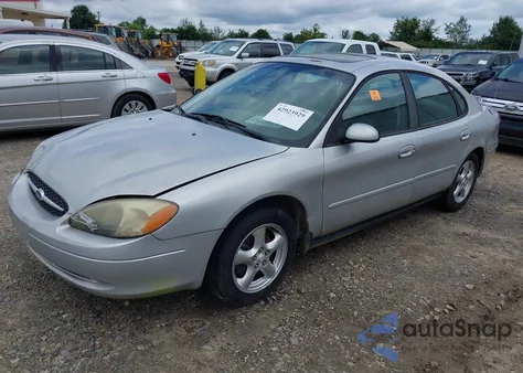 2002 Ford Taurus Ses из США, поврежденный, VIN 1FAFP55222A266281